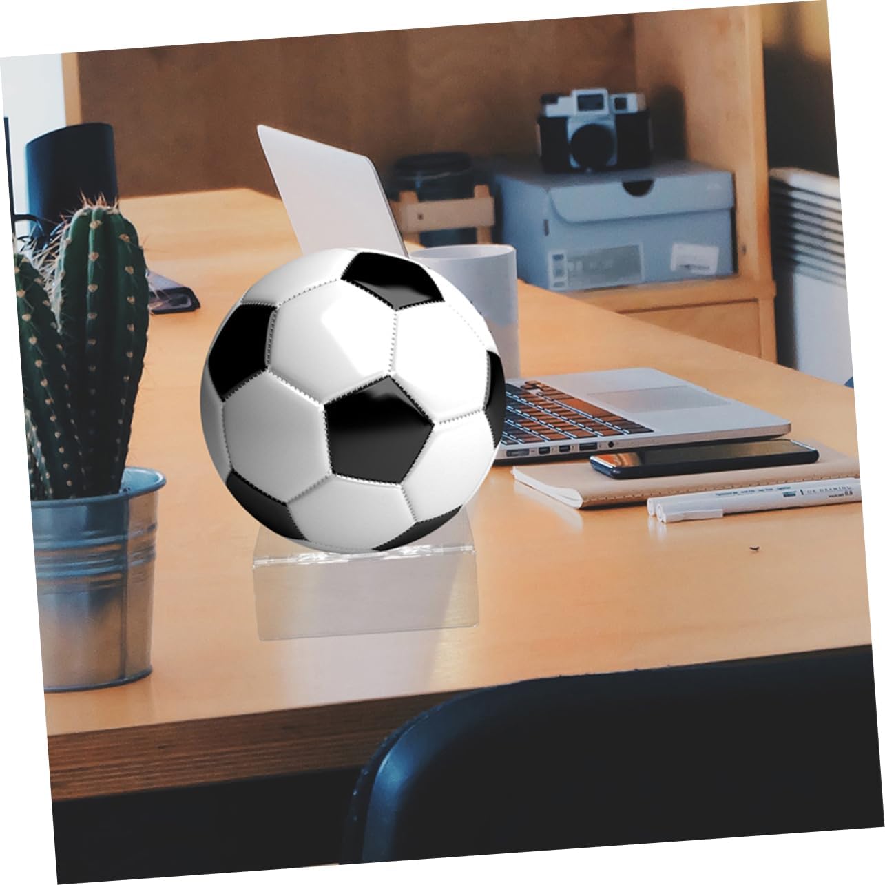 Acrylic Ball Display Stand Transparent Holder for Basketball Soccer Volleyball Rugby Ball Storage Rack for Home Decor and Organization