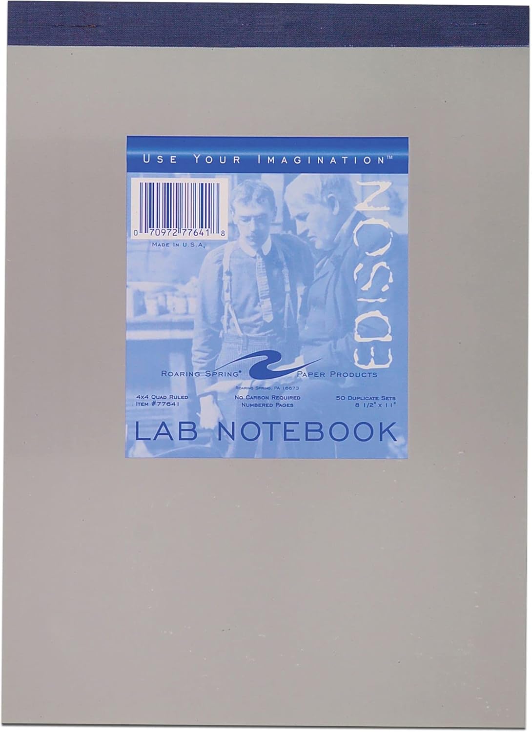 Roaring Spring Top Bound Science Lab Notebook, Carbonless
