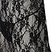 Women Babydoll Sexy Lingerie Transparent Sleepwear Lace Chemises OutfitBlack (2XL)