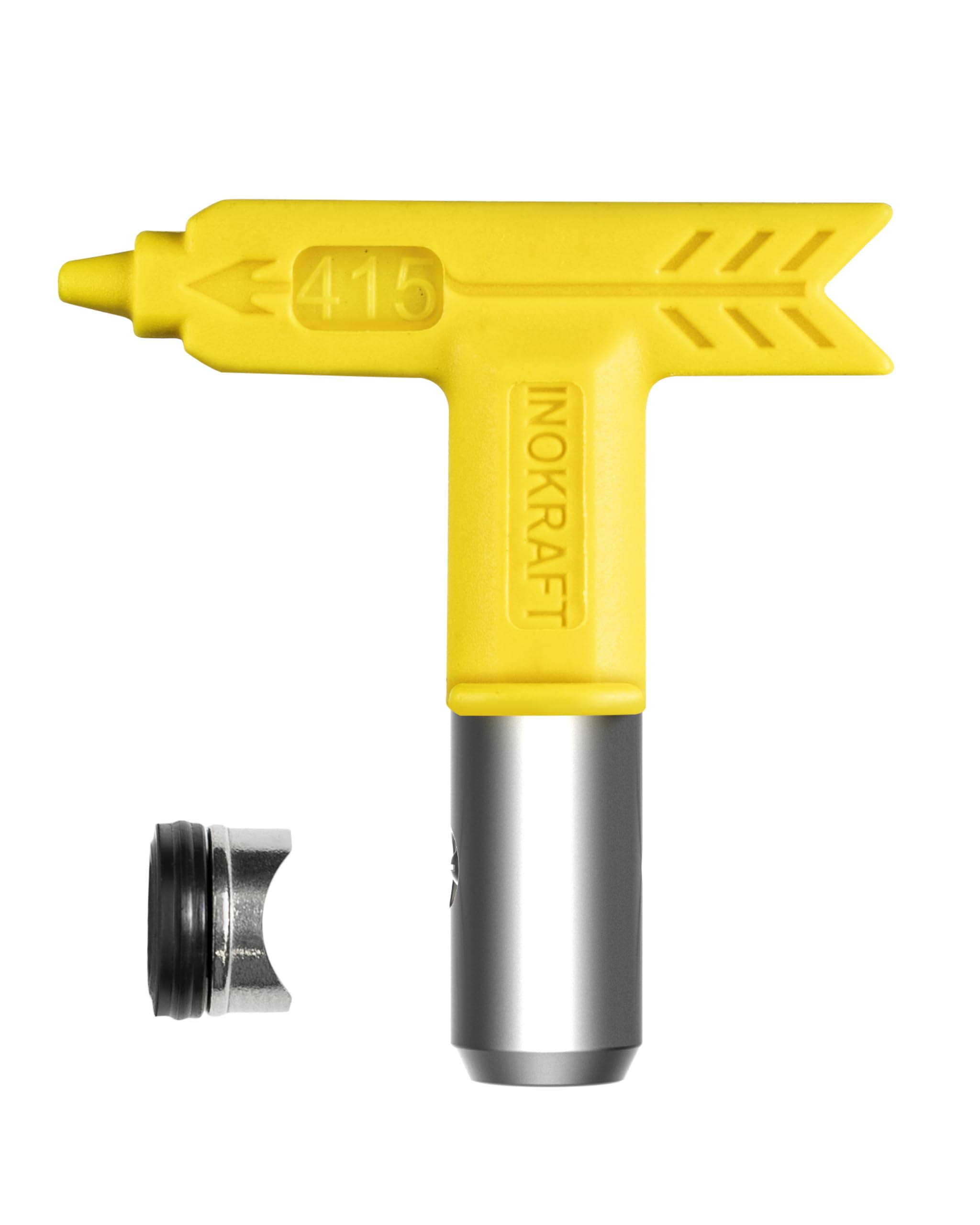 Inokraft 415 Spray Tip Atomax Reversible Airless Spray Nozzles For Airless Paint Spray Guns, Airless Sprayer Accessories, For Contractor Homes Buildings Garden Decks (415)