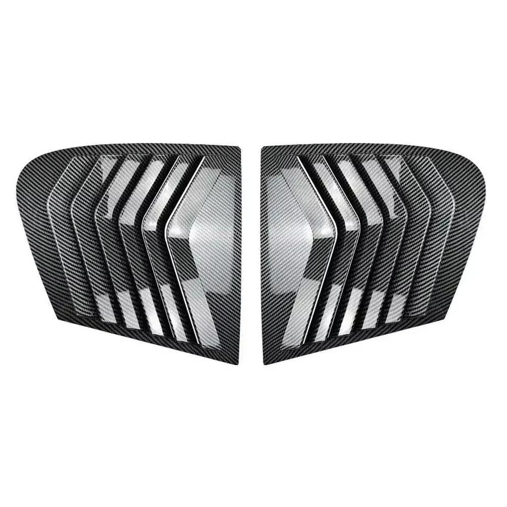 Rivestimenti Esterni Per Feritoia BMW Serie 1 F20 Hatchback 2011‑2019 | Aspetto Dinamico, Impermeabile, Migliora La Privacy(Carbon Fiber)