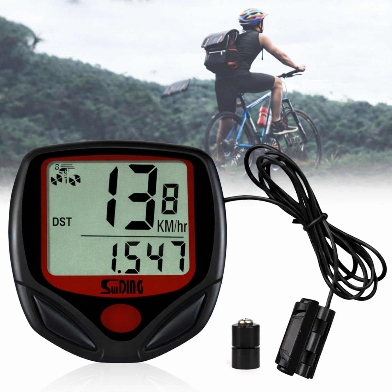 Oblivion Cycle Computer with Trip Distance and Timer Durable Bike Speedometer Odometer Waterproof LCD Display Multifunction Bicycle Meter Accurate Tracking Easy Installation for Road Mountain Cycling-picture-28