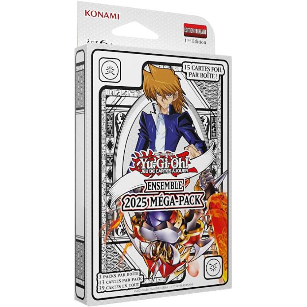 YU-GI-OH! Pack de 3 boosters : Ensemble 2025 Méga Pack - Version Française
