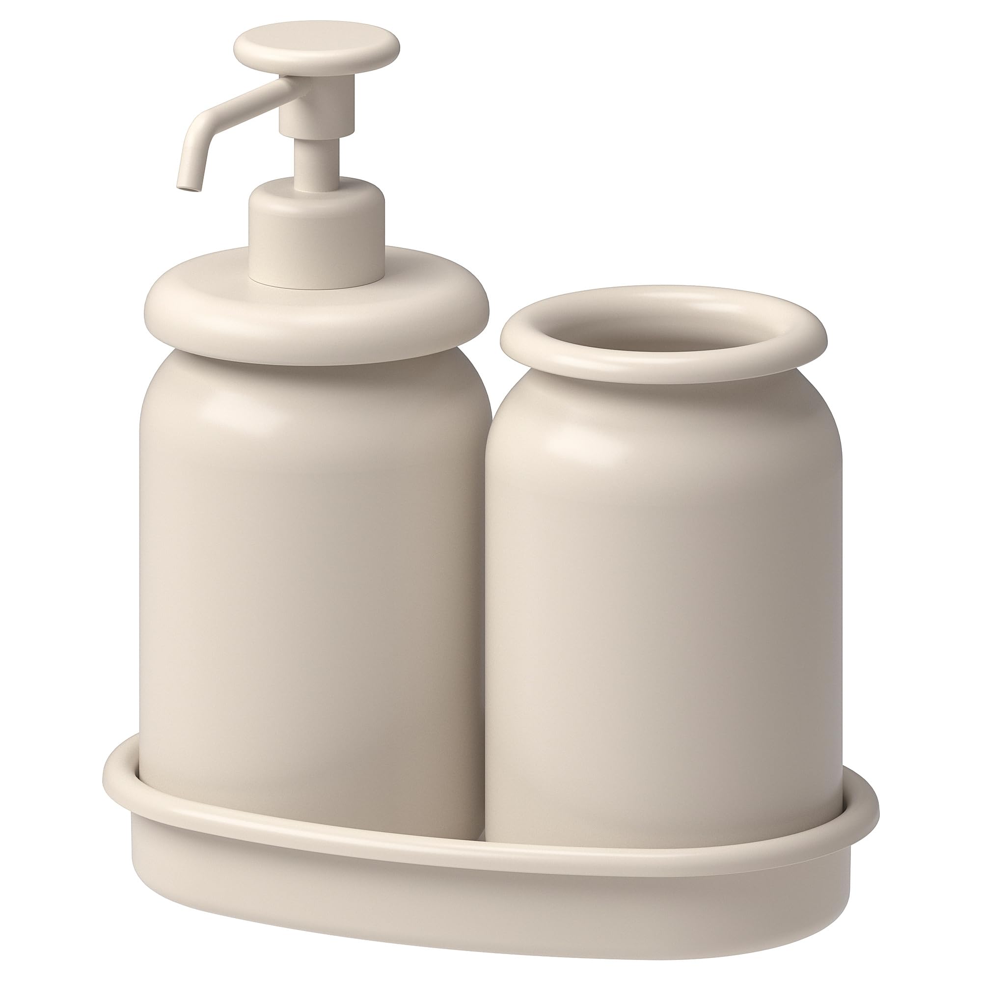 ÅLTJÄRN ensemble de salle de bain 3 pièces au design épuré gris