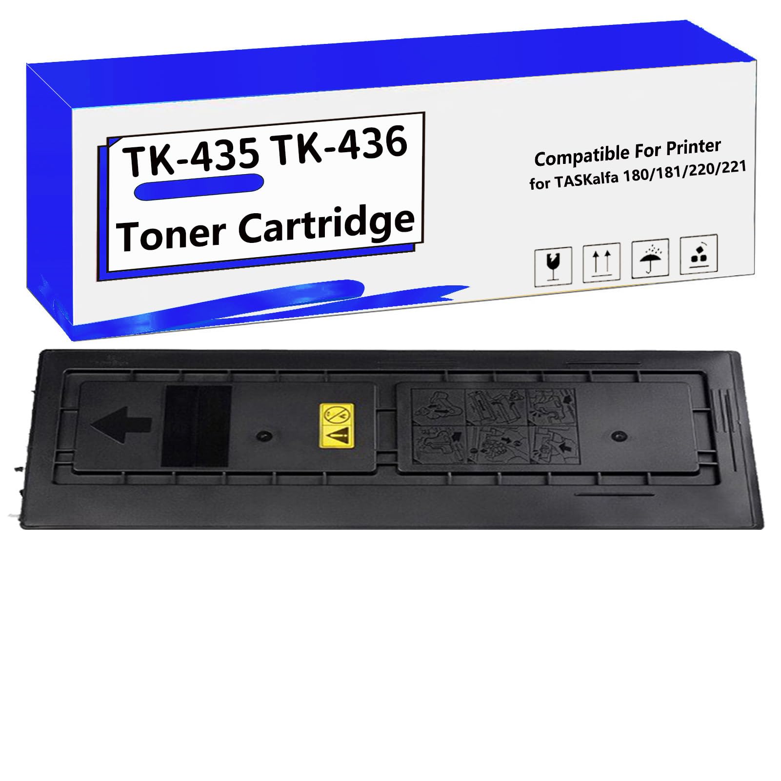 Amazon.co.jp: TK-435 TK-436 TK-437ブラックトナーカートリッジTK435