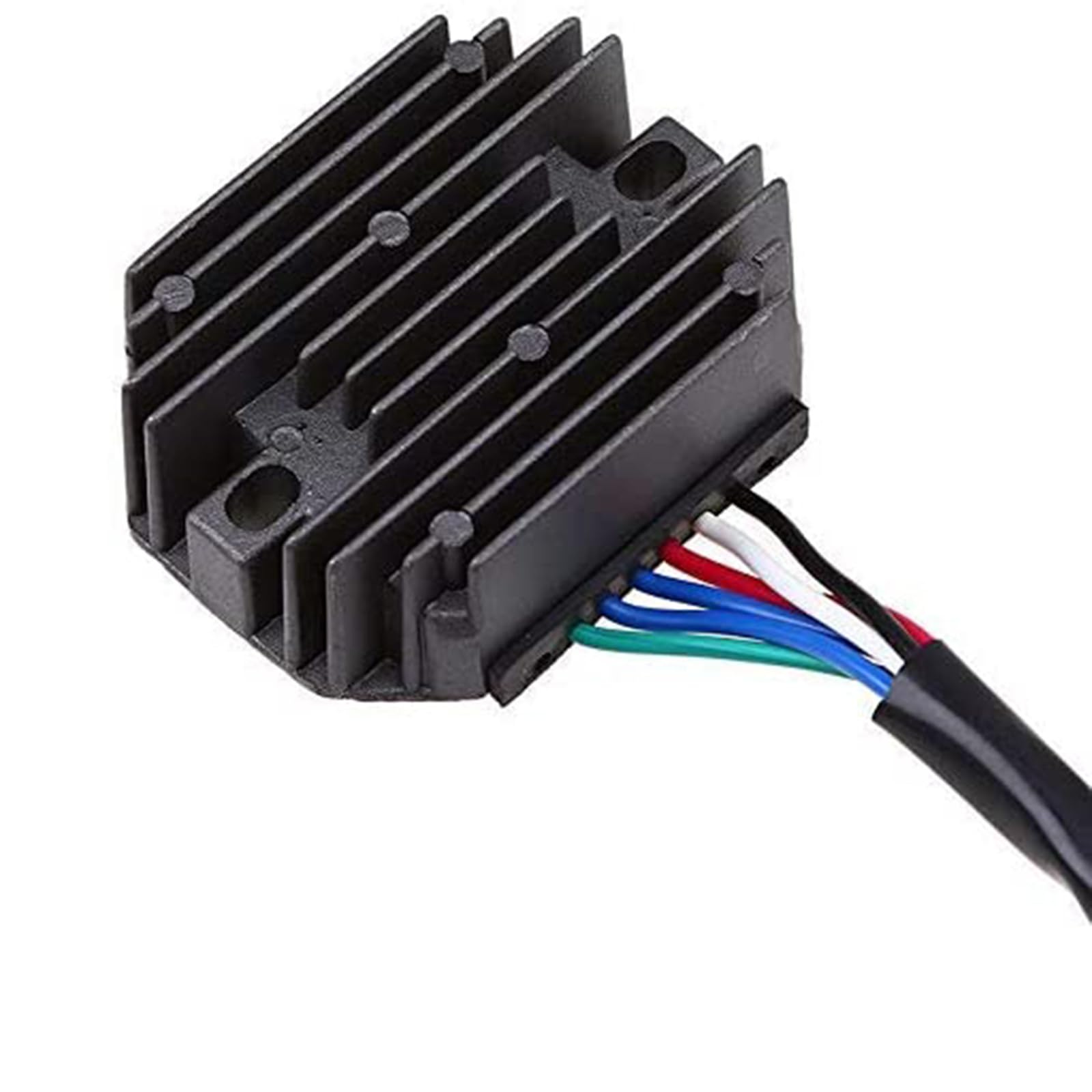 Regulador de voltaje de 12 V RP201-53710 19267-64600 compatible con tractor Kubota B2410HSD B2410HSDB 2410HSE B2710HSD de 6 núcleos