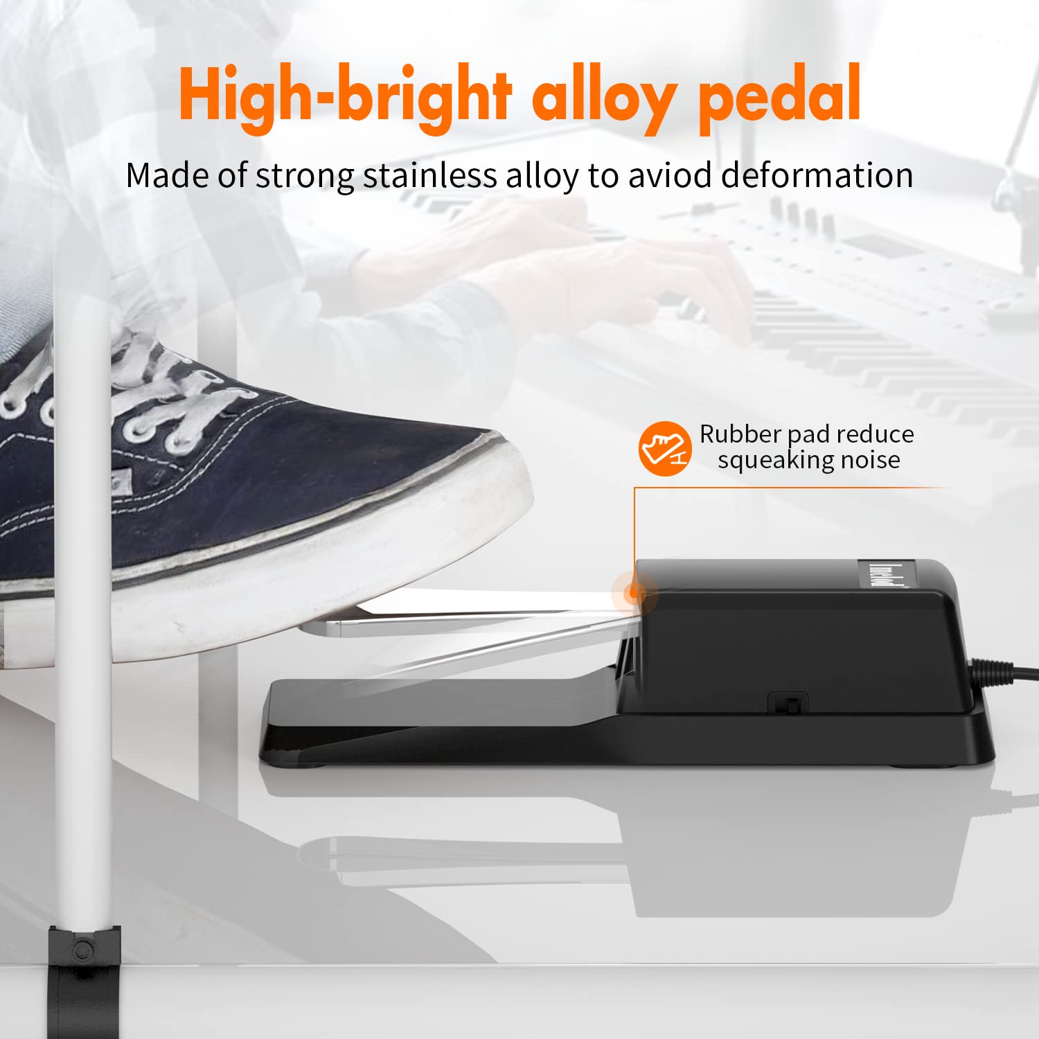 Amazon | Imelod デジタル ピアノとキーボード サステイン