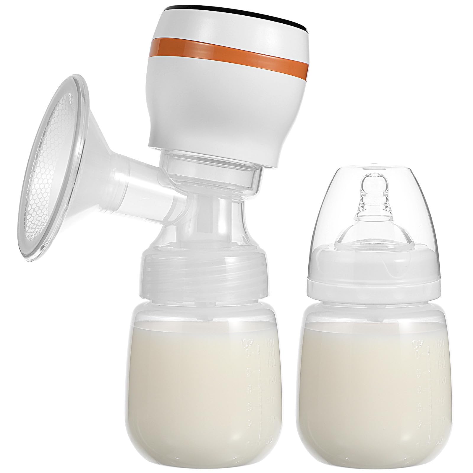 Extractor de Leche Eléctrico Portátil Manos Libres, Silencioso Cables, Material Pp, Adecuado para Uso en Casa o Viaje
