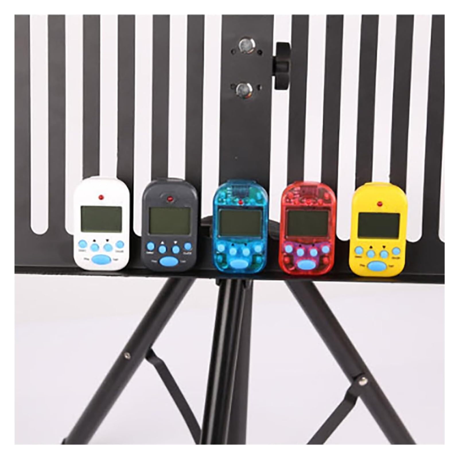 Metrónomo digital portátil con pantalla LCD, patrones de tempo y ritmo ajustables para piano, guitarra, violín y práctica de Guzheng