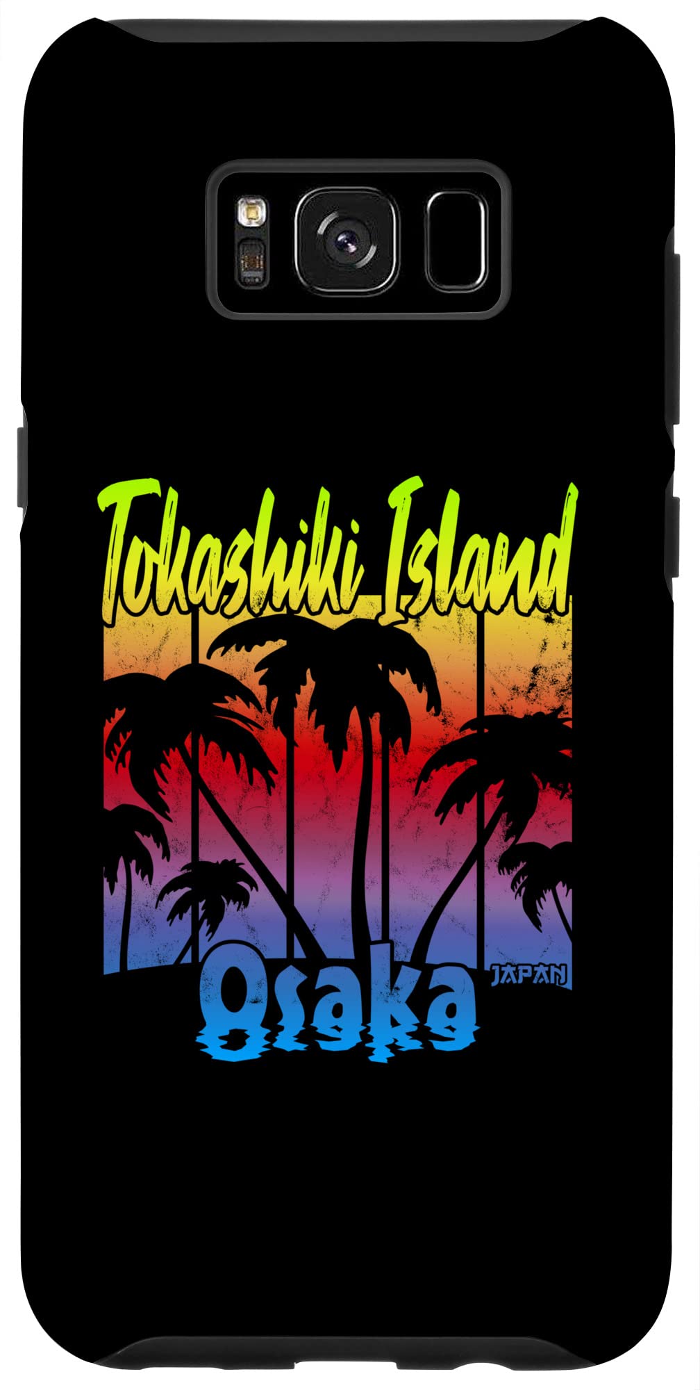 Galaxy S8+ Vintage Tokashiki Island Osaka Case