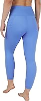 Vista 4 de Yogalicious Leggings de cintura alta para mujer, a prueba de sentadillas, pantalones de yoga para correr Granada Sky Lux