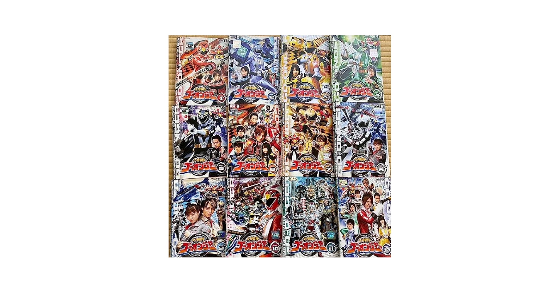 スーパー戦隊DVD 炎神戦隊ゴーオンジャー　VOL.1〜VOL.12 全巻セット 614zSwfkh1L._UF350,350_QL50_.jpg
