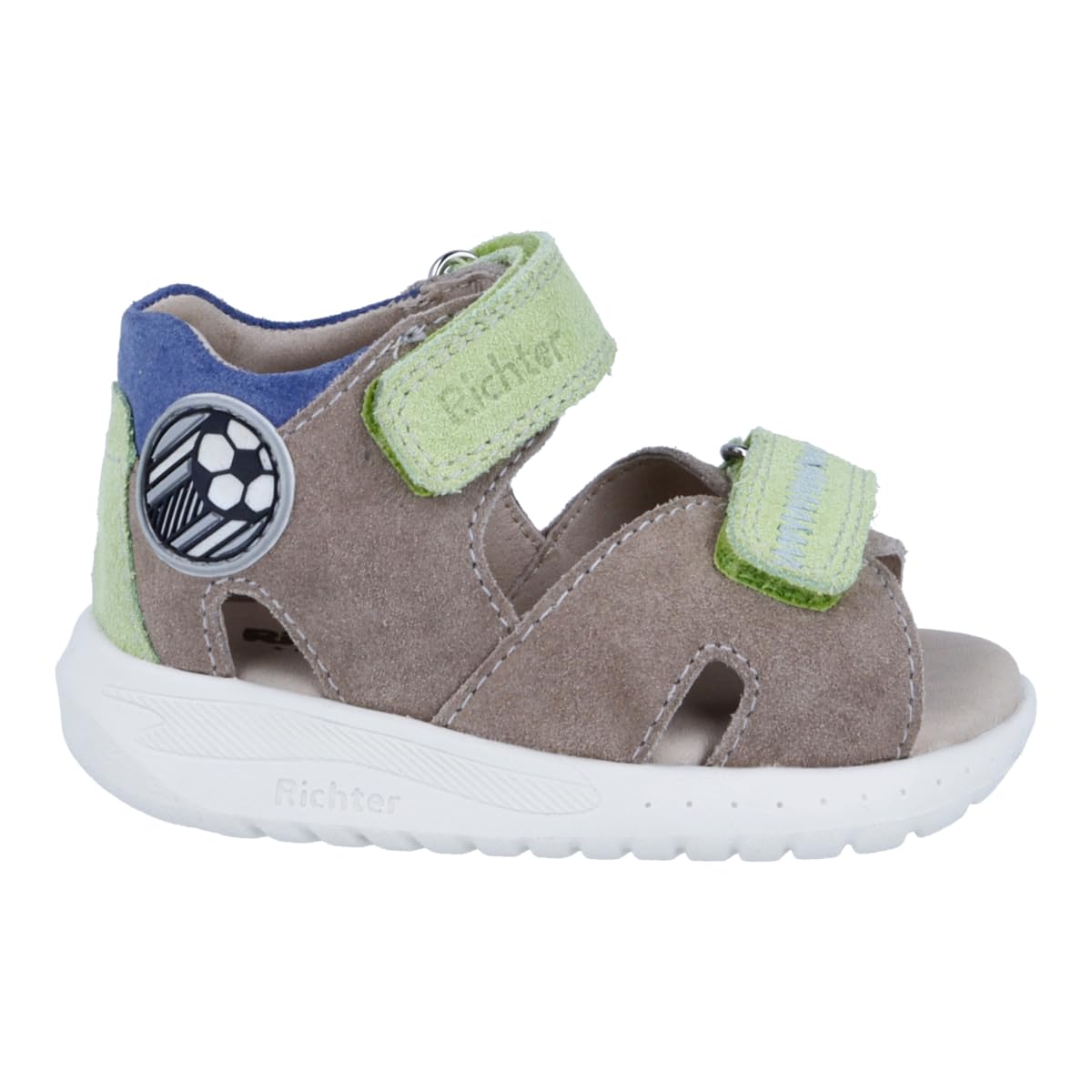 Richter Alvar Sandal, Crepe Lime Infinity, 7.5 UK Child