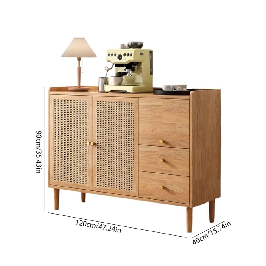 Amazon.co.jp: コンソールキャビネット シンプルで 無垢材のサイド