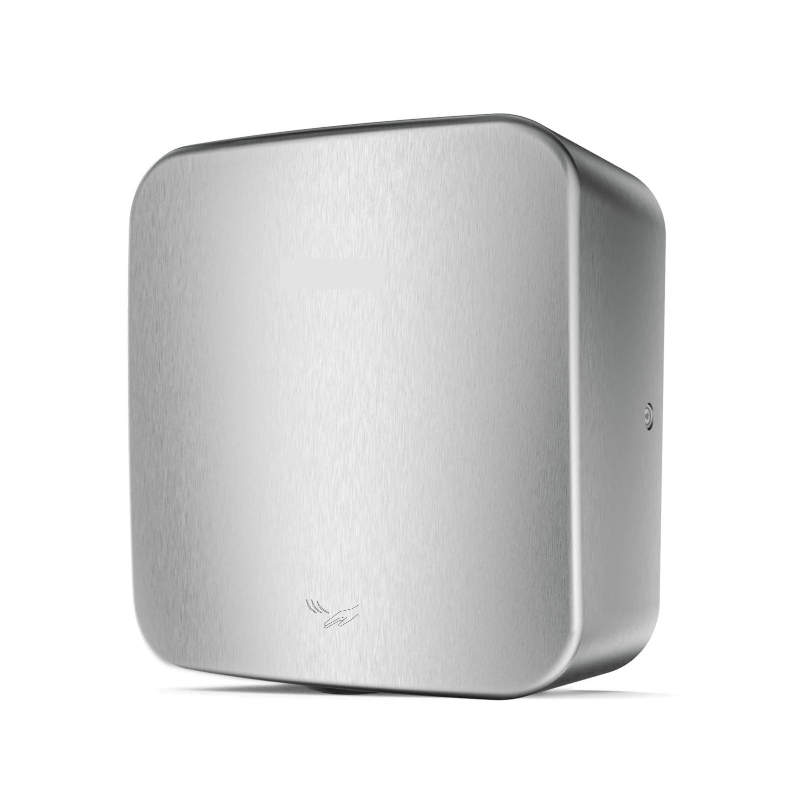Asciugamani Automatico touchless Asciugamani ad Aria Calda Alta velocità da 1400 W in Acciaio Inox con sensore Intelligente, Asciugatura Automatica delle Mani