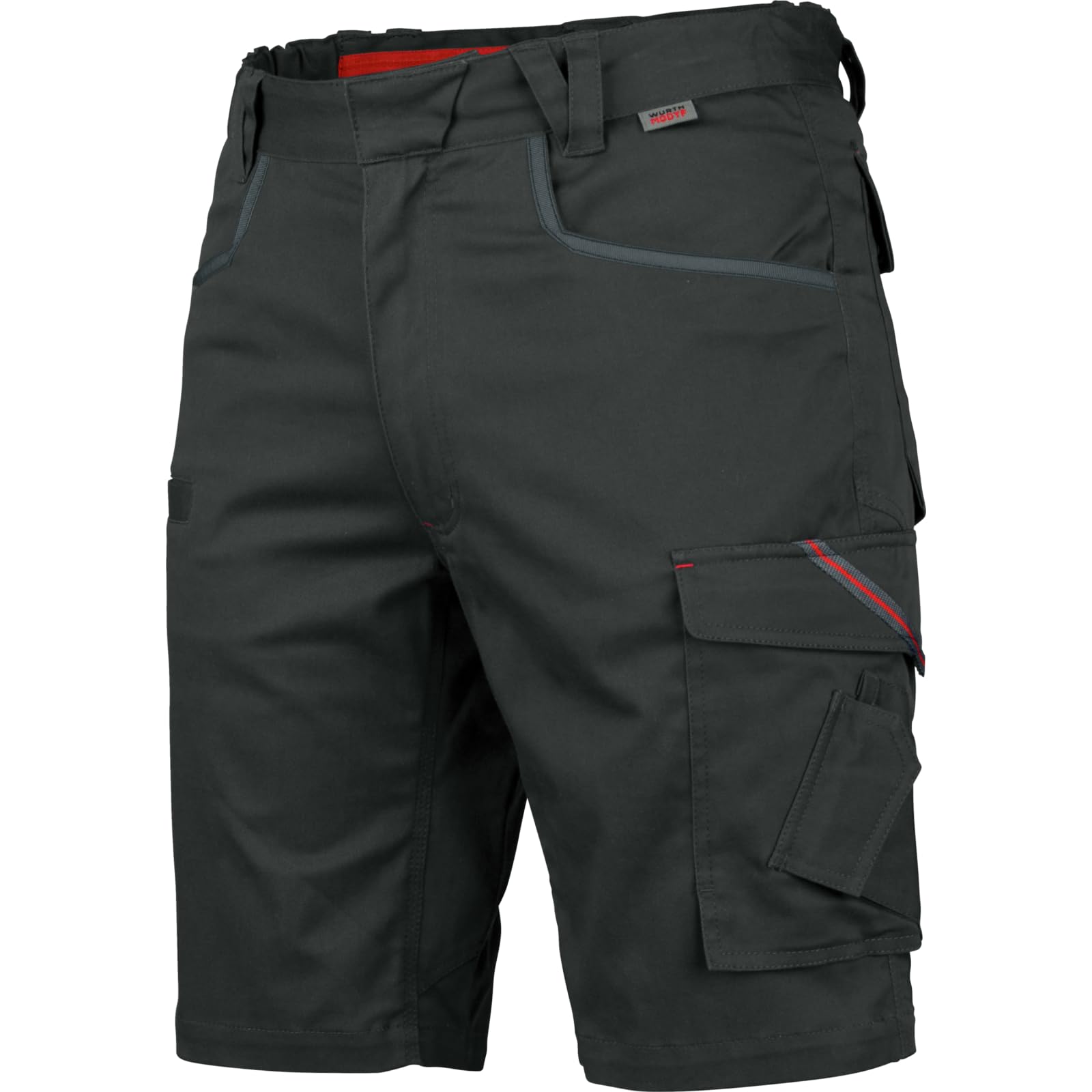 WÜRTH MODYF Arbeitsshorts Stretch X - professionelle Arbeitshose für Herren - Arbeitsshorts mit Reißverschluss - in den Größen 40-66 in Weiß und weiteren Farben