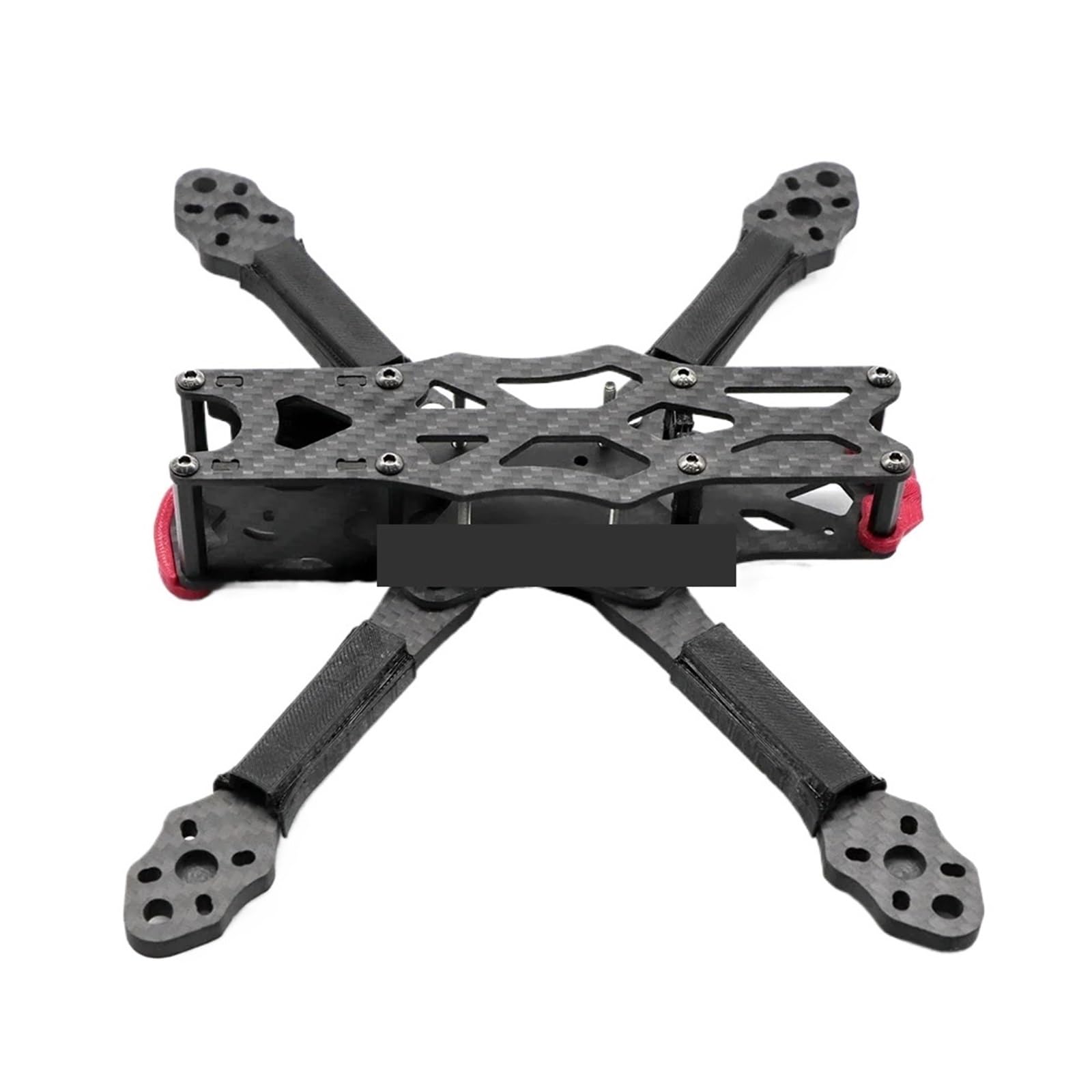 Kit de marco cuadricóptero fibra carbono, 225mm 260mm 295mm | Kit de marco de 5 y 6 pulgadas, brazo de 5.5mm para dron RC(6Inch 260mm Full Kit)