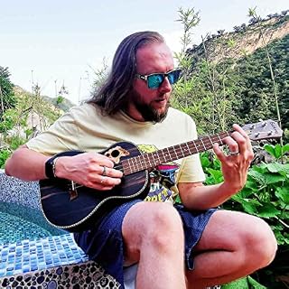 Batking Ukulélé Baryton Blackwood Acoustique Ukulele Bariton avec barre de réglage avec étui de ukelele, sangle, cordes… - Les Beatles, Paul McCartney, John Lennon, RIngo Starr, George Harrison Batking Ukulélé Baryton Blackwood Acoustique Ukulele Bariton avec barre de réglage avec étui de ukelele, sangle, cordes… – Image 2
