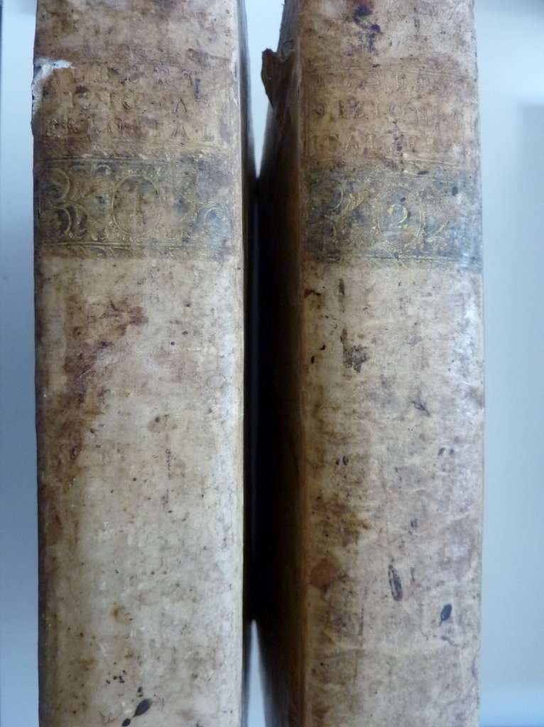 "NUOVO DIZIONARIO ITALIANO - FRANCESE Composto sui Dizionari dell'Accademia di Francia,e della Crusca ed Arricchito da tutti i termini propri delle Scienze e delle Arti,ecc. del Signor Abate FRANCESCO DE ALBERTI DI VILLANOVA"