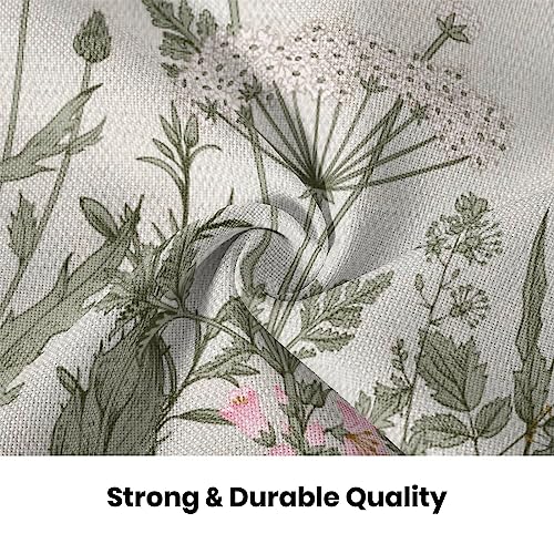 Kkvee Flower Throw Pillow Covers 16X16 Set Of 2, Flowers Pillow Cushion Cases, Modern Decorative Square Pillowcovers For Sofa Couch Bedroom Living Room Car Seat #TOP6