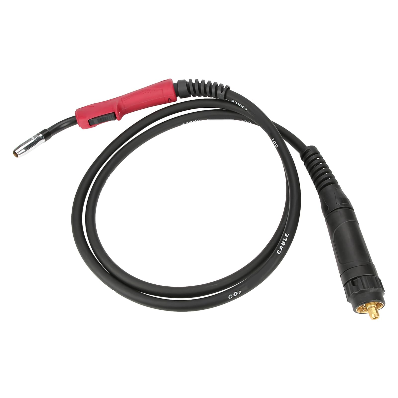 FTVOGUE Antorcha de Soldadura MIG 180A 15AK, Diseño Refrigerado por Aire, Cable de de Largo para Proyectos de Metalurgia y Bricolaje