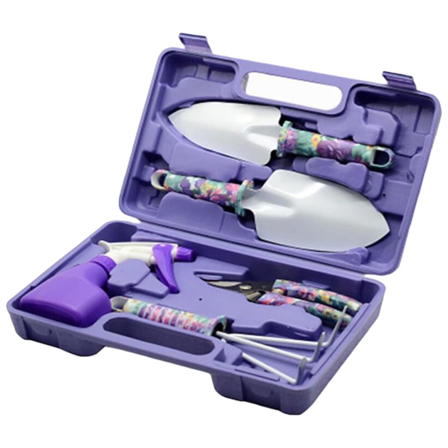 Outils de Jardin Kit Jardinage Ensemble d'outils de Jardinage, 5 pièces, Ensemble d'outils de Jardin Portables, Kit d'outils de Jardinage légers, poignée antidérapante, Outil Durable de Jardin (VI