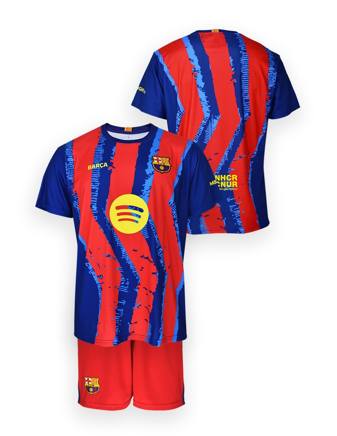 FCB FC Barcelona Personaliza tu Pack Camiseta y Pantalón Júnior 4ª Equipación 25/26 - Réplica Oficial