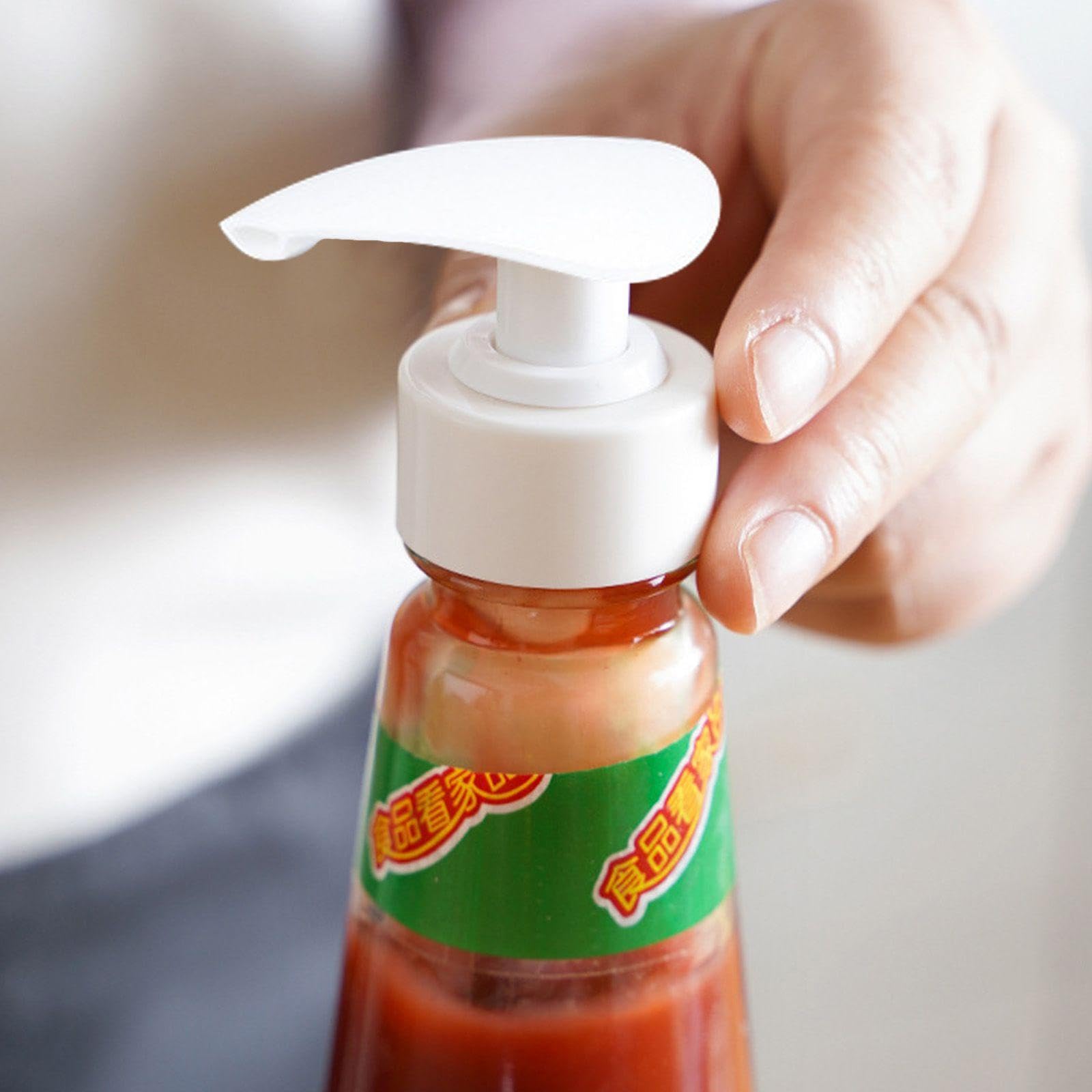 4 Pezzi di Pompa da Pressa in Plastica, Pompa Spesa in Lozione, 1000 Ml di Distributore di Shampoo, Distributore di Gel Doccia, Distributore di Detergenti.