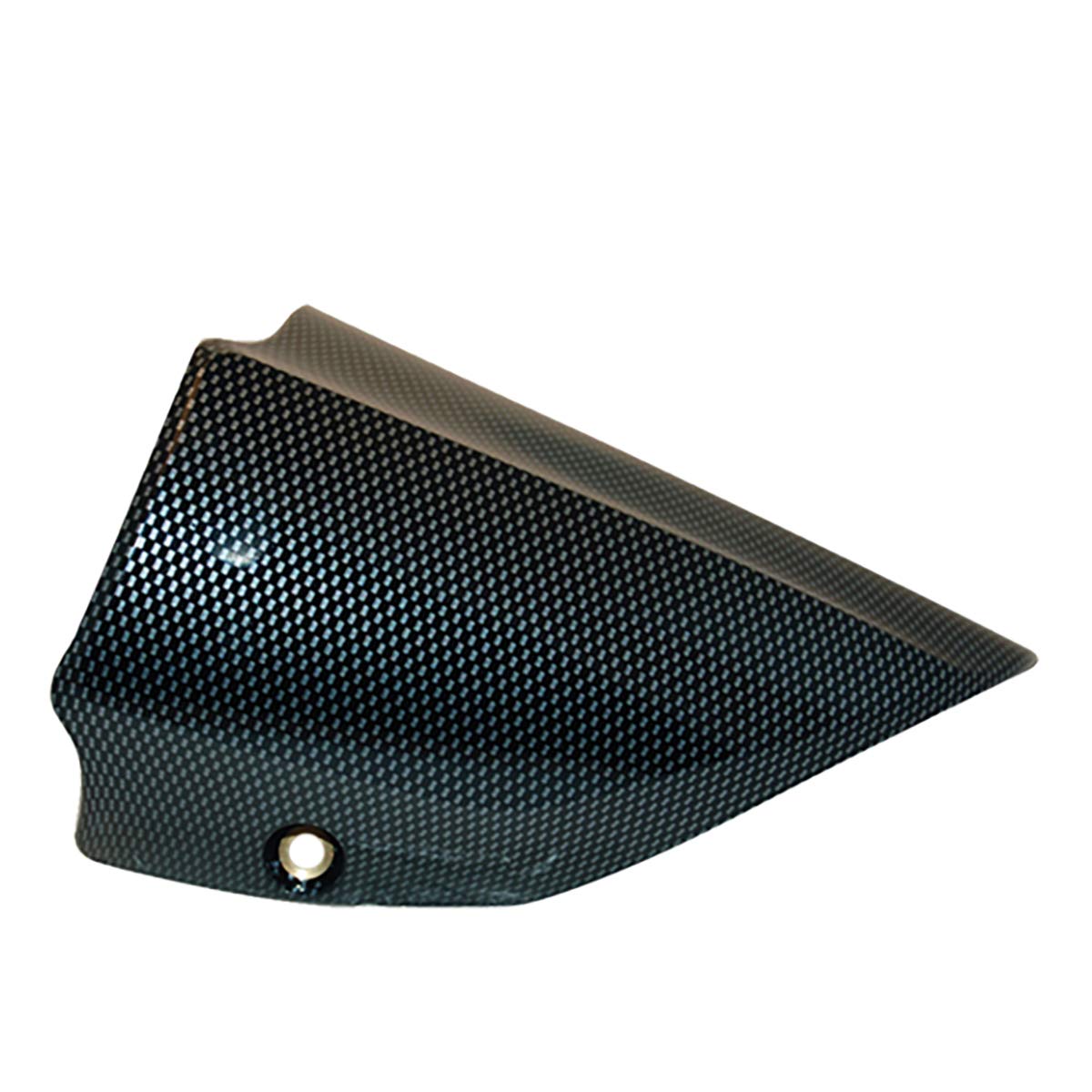 one by Camamoto coperchio protezione collettore scarico marmitta compatibile con yamaha 500cc /530 iniezione dal anno 2008 al 2016 (carbon look)