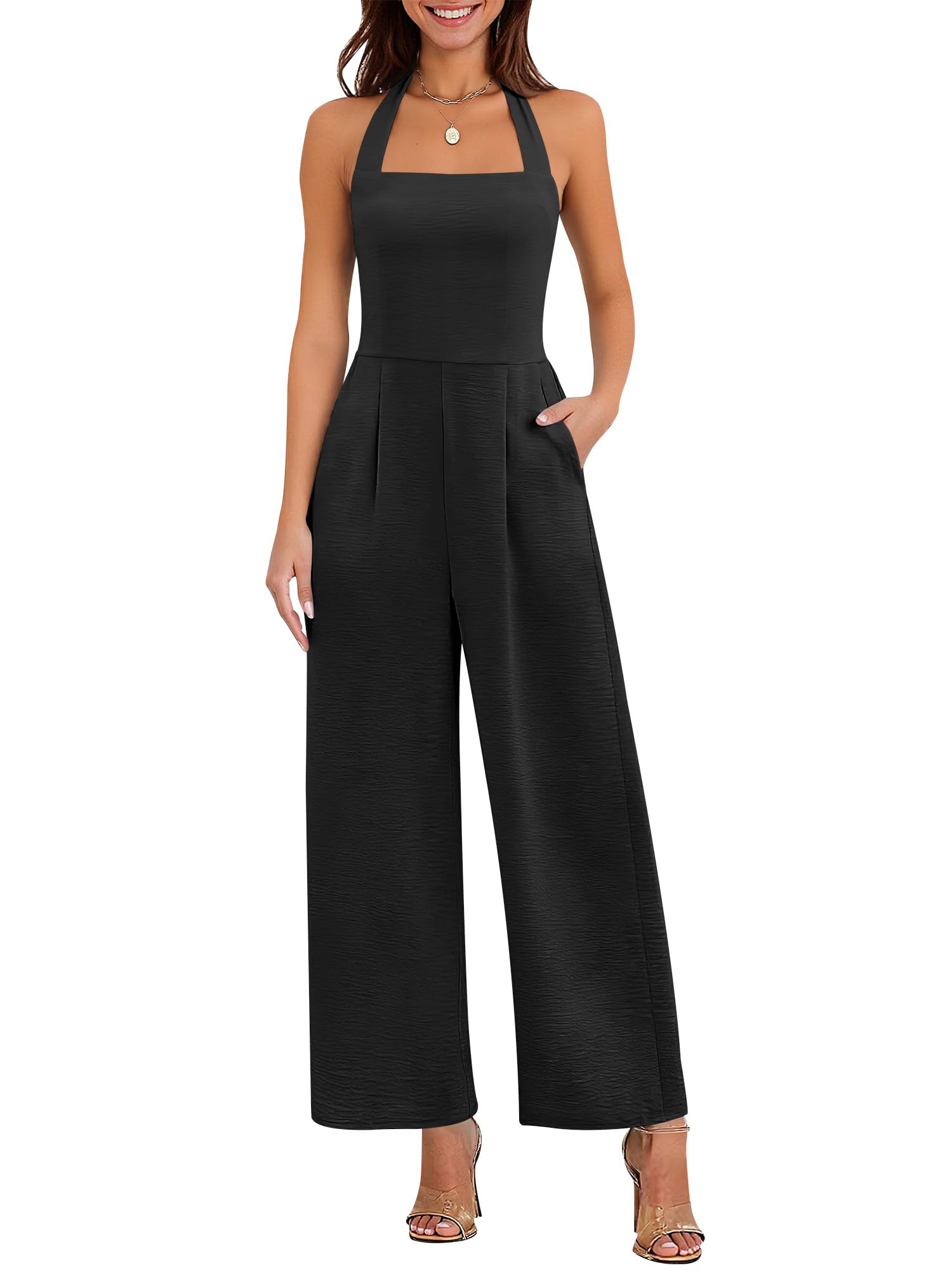 ANRABESS Womens One Piece Jumpsuits