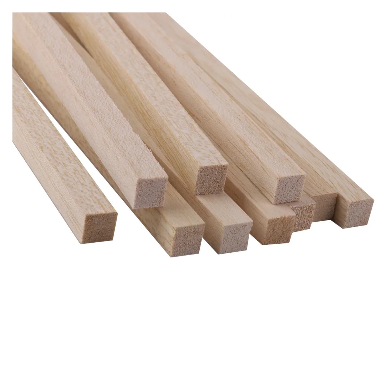 Varillas de madera, Palitos de madera for manualidades de 8 pulgadas x 0,39 pulgadas, paquete de 30