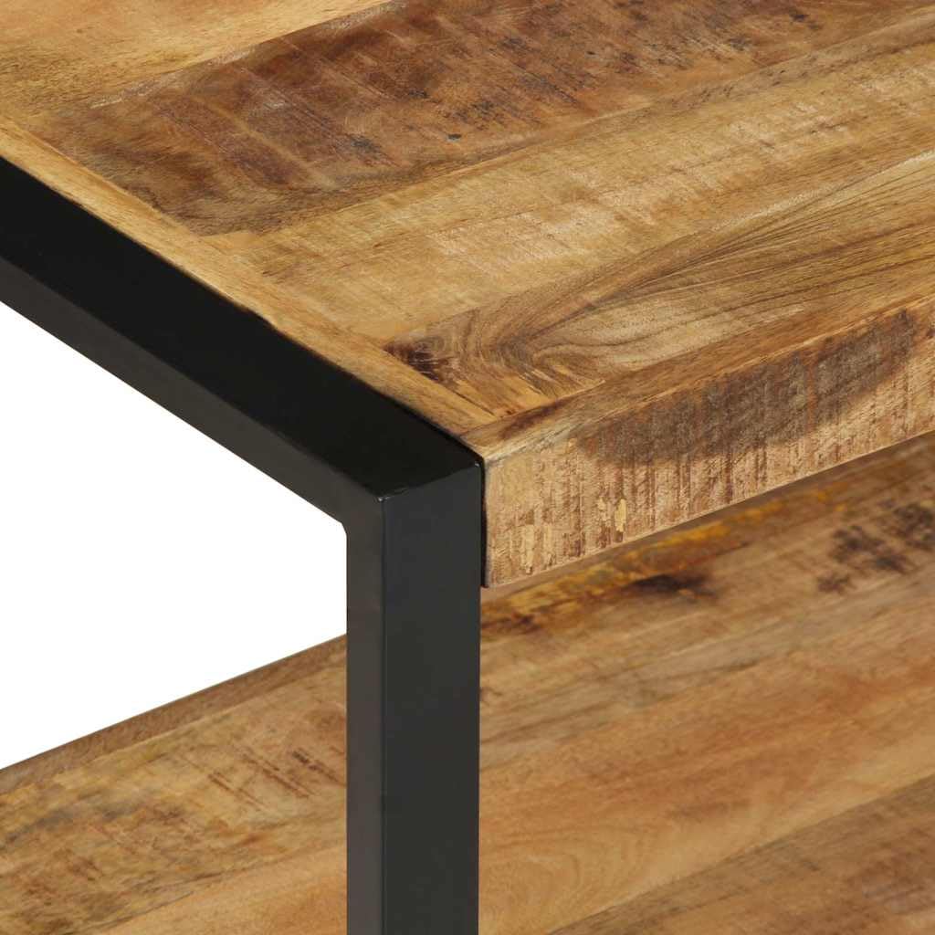 Solidny wieszak na ubrania z litego drewna z uchwytem 80 x 40 x 190 cm z wiszącym drążkiem, półką i 3 hakami do organizacji przestrzeni, solidna i funkcjonalna konstrukcja do wejścia, korytarza
