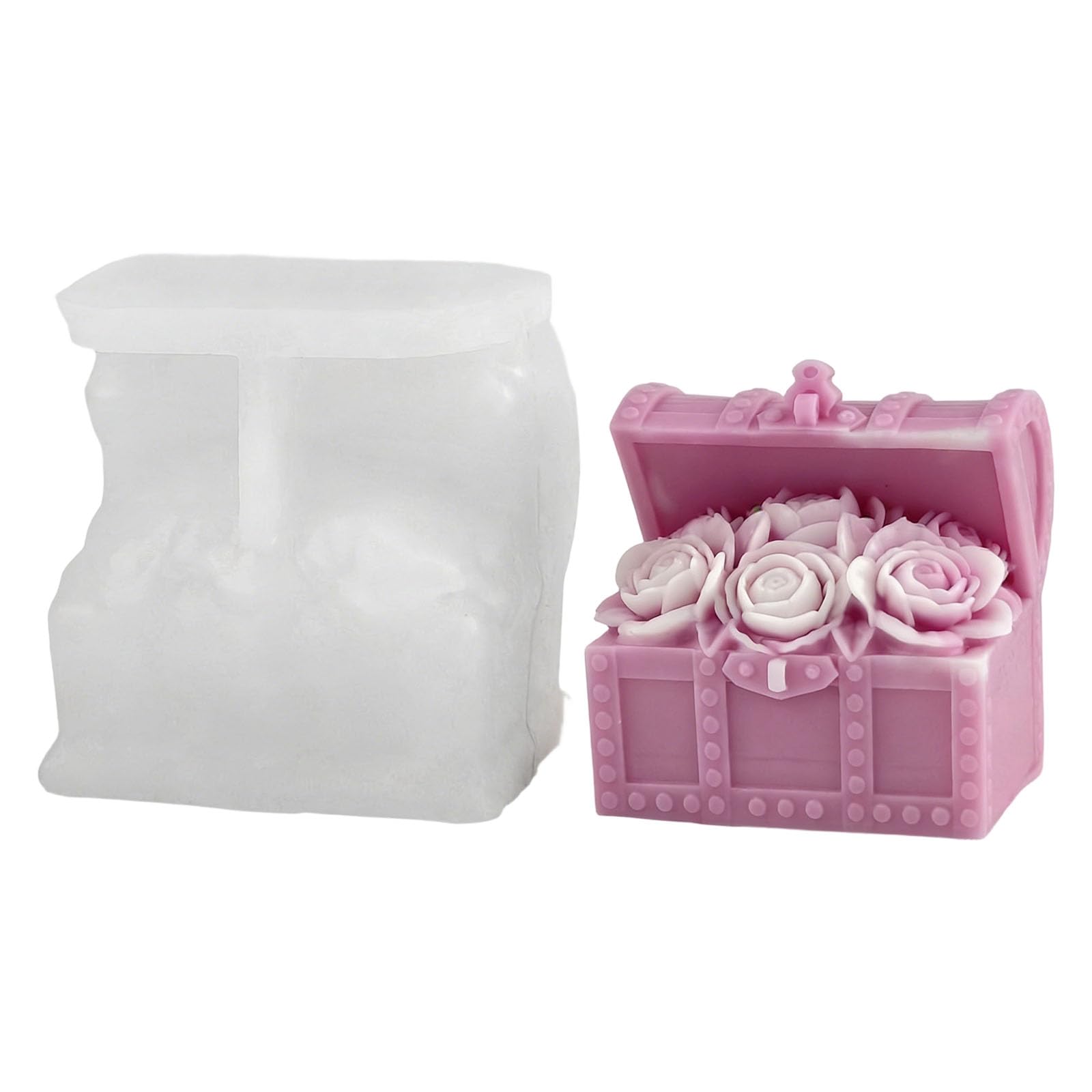 ljhnba Temperatures Resistant Rose Cylinder for Crafting Home Home Decoration