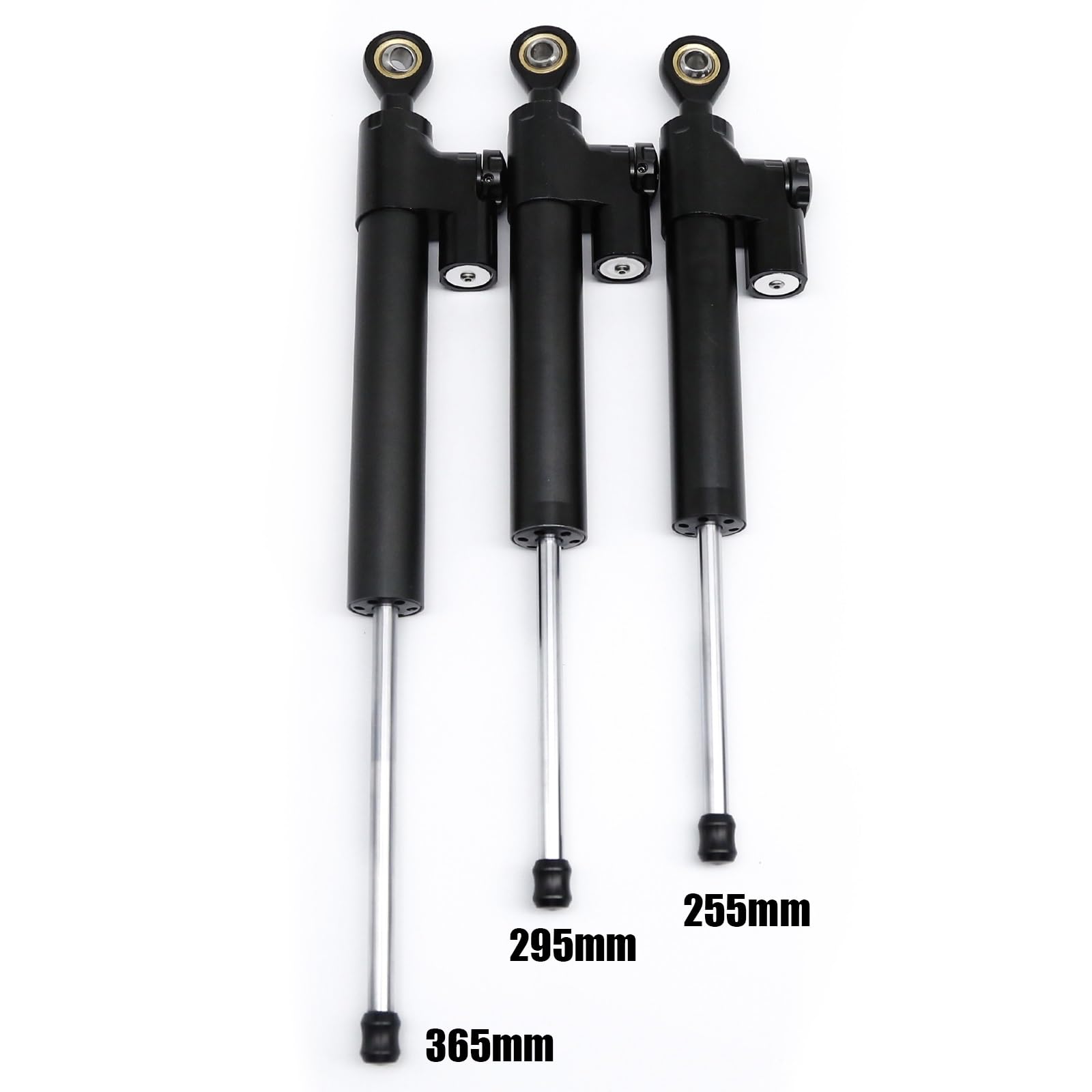 Amortisseur De Direction Universel en Aluminium CNC 255, 295mm, 355mm, 2025mm, pour Yamaha YZF R1 R3 R6 R7 R9 R125 R25 MT-07 MT09 FZ1 FZ6 XJR1300