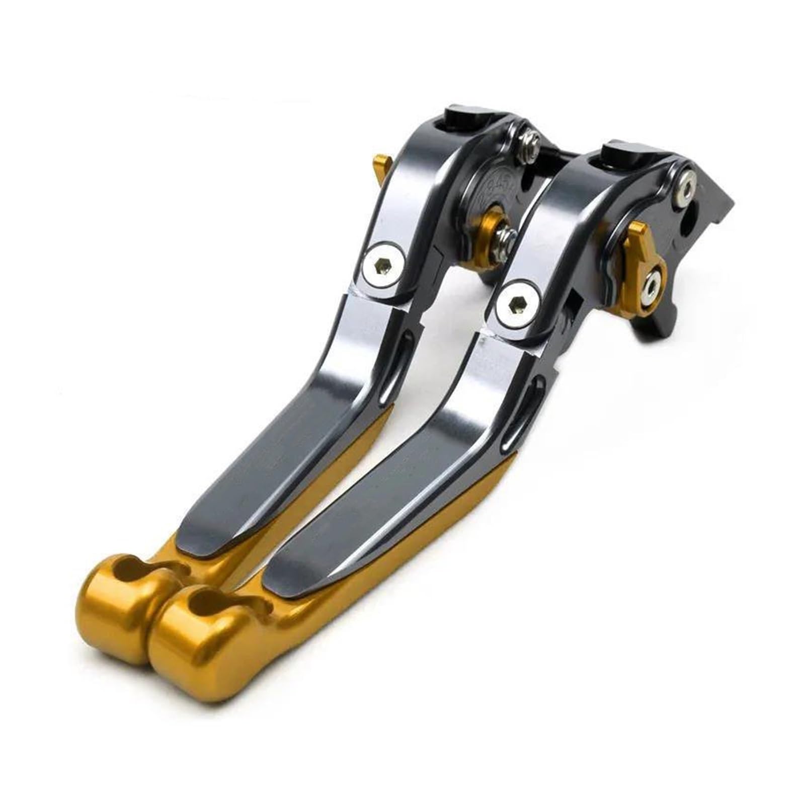 RVEVFBKBAL for F750GS F850GS F750 F850 GS F 750GS 850GS 2018-2023 Motorcycle Adjustable Folding Extendable Brake Clutch Lever(Gold)