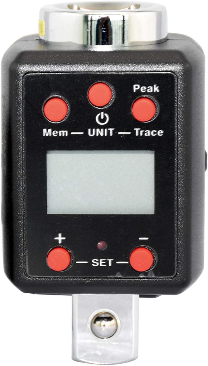 ThreeH Adattatore Dinamometrico Digitale 1/4'' - 0.3-30Nm Con Allarme LED E Cicalino - Foto 12