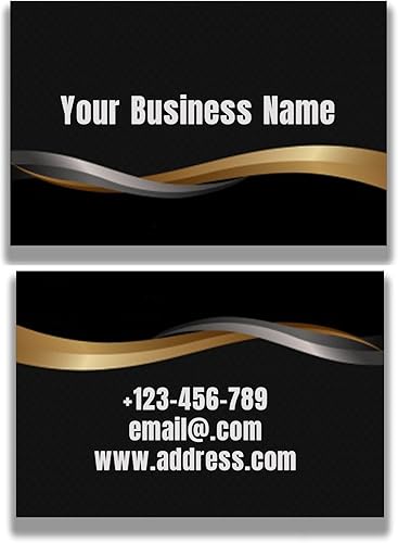 Tarjetas de visita personalizadas, tarjetas de visita personalizadas con logotipo, papel revestido impreso de 2 lados para oficina, 3.5 x 2