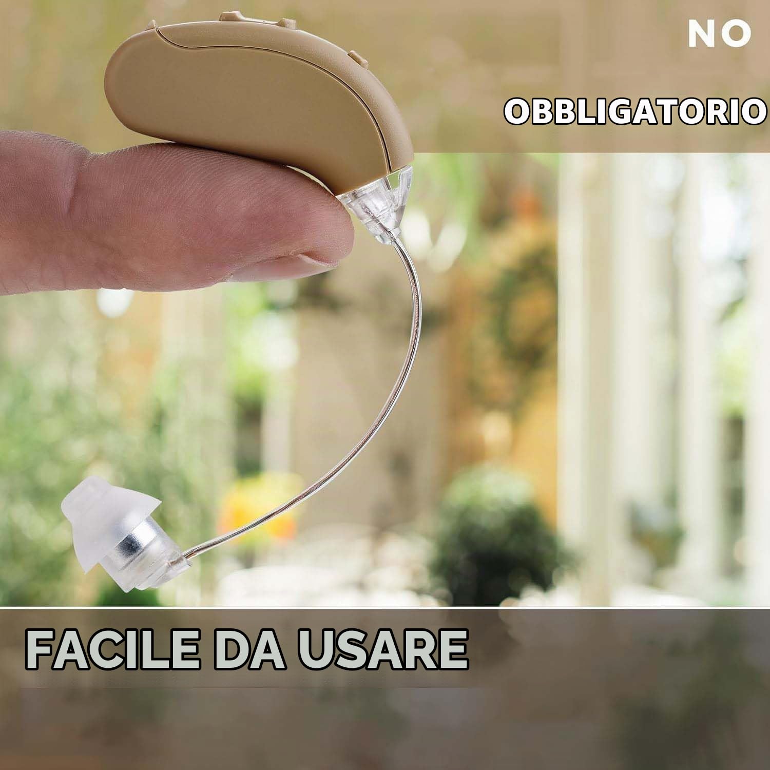 MEDca Digital BTE Hearing Personal Sound - Perfetto per uomini e donne
