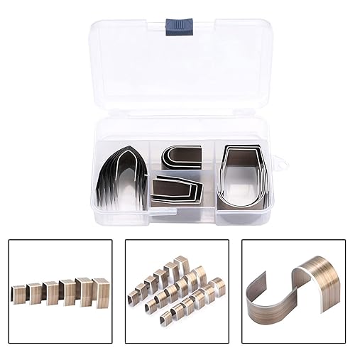 Miniatura 4 de Juego de 18 perforadores de cuero de aleación de acero universal para manualidades de cuero, herramientas de perforación de cuero, perforaciones