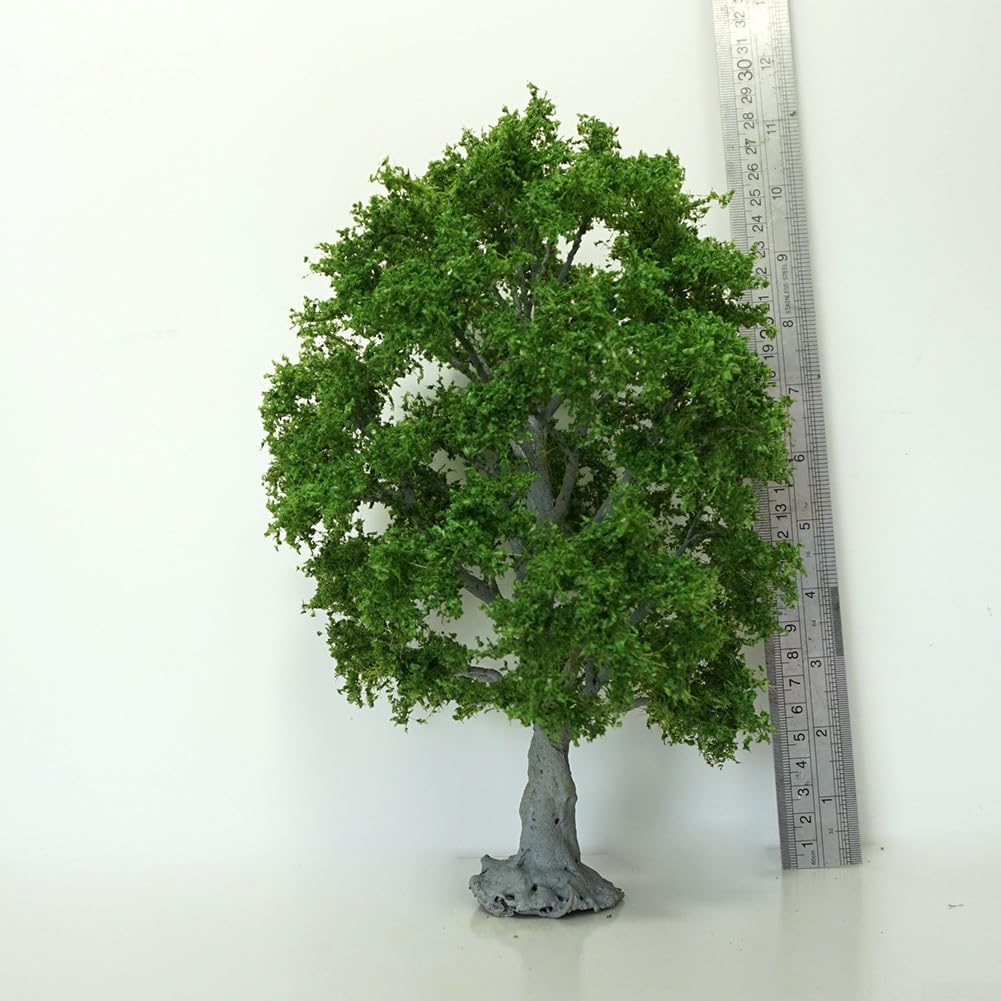 1pc 30cm Modello Alberi, Modello Albero Diorama Albero Albero Paesaggio in Miniatura Alberi per DIY Treno Ferrovie Scenario Paesaggio Layout