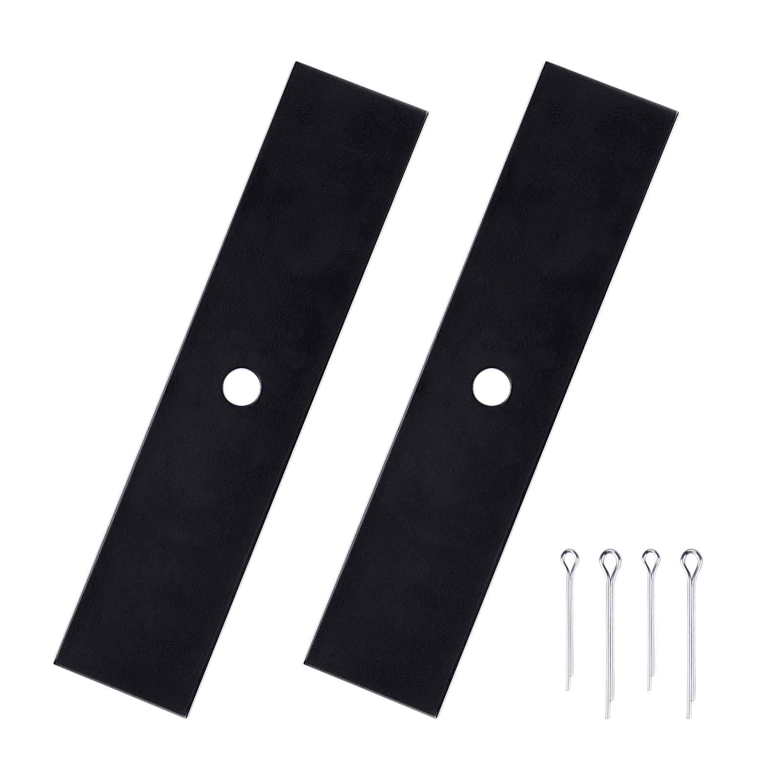 iGreely2 Pack Edger Blades 9" x 2" Heavy-Duty Edger Blades Compatible with Mclane 2059 Also for Power Trim Edgers,Tru-Cut Edgers,King O Lawn Edgers,O-regon Edgers,Replaces 2059-9, 2059-1/2 Inch Hole