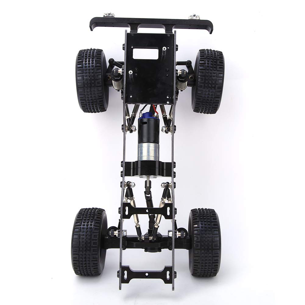 Alomejor Chasis de Coche RC, Accesorio de Mejora de Precisión CNC for