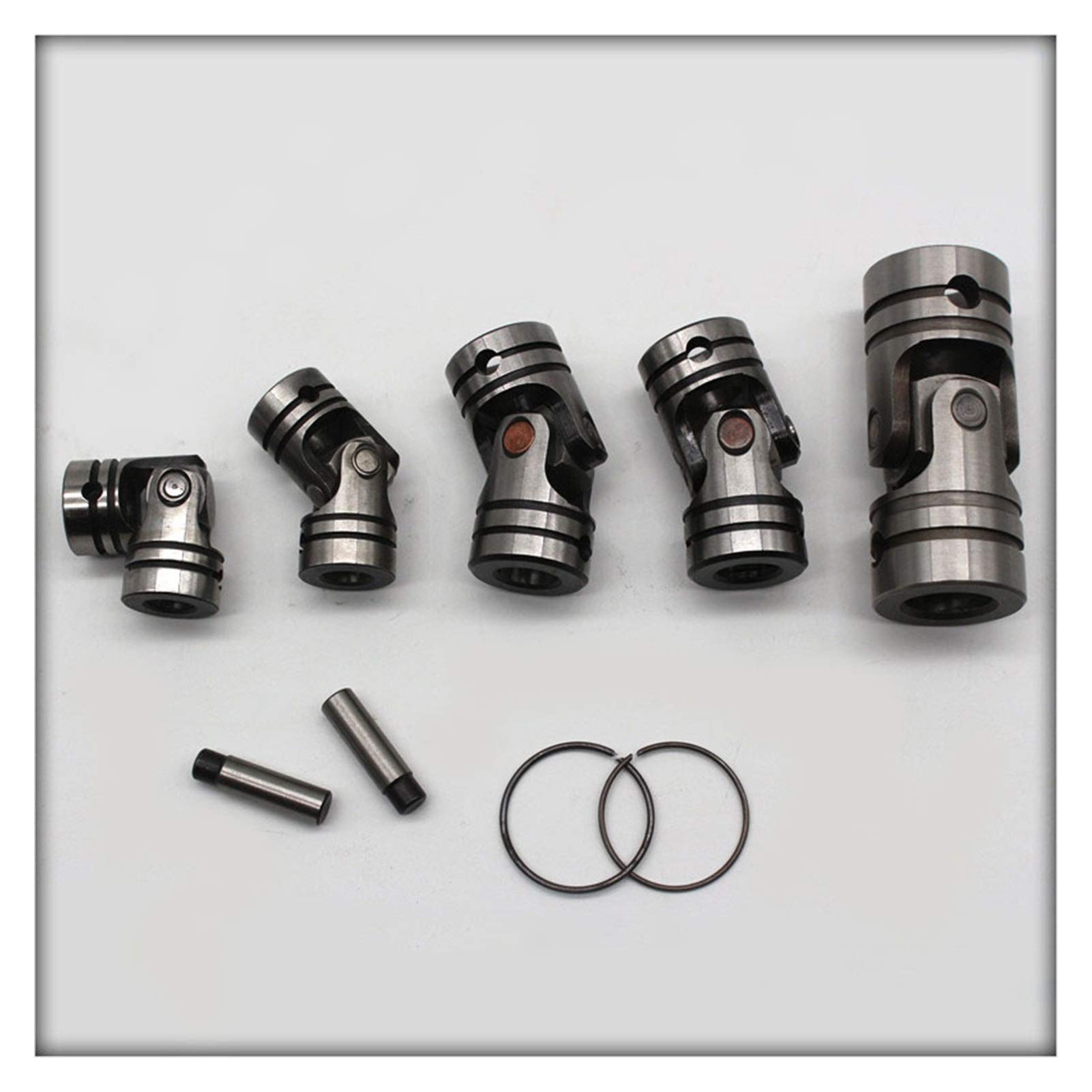 Giunto Rigido, Giunto per Albero in Rame, Accoppiatore Giunto Universale in Acciaio Rigido Diametro Standard 12-45 mm(05G diameter32)