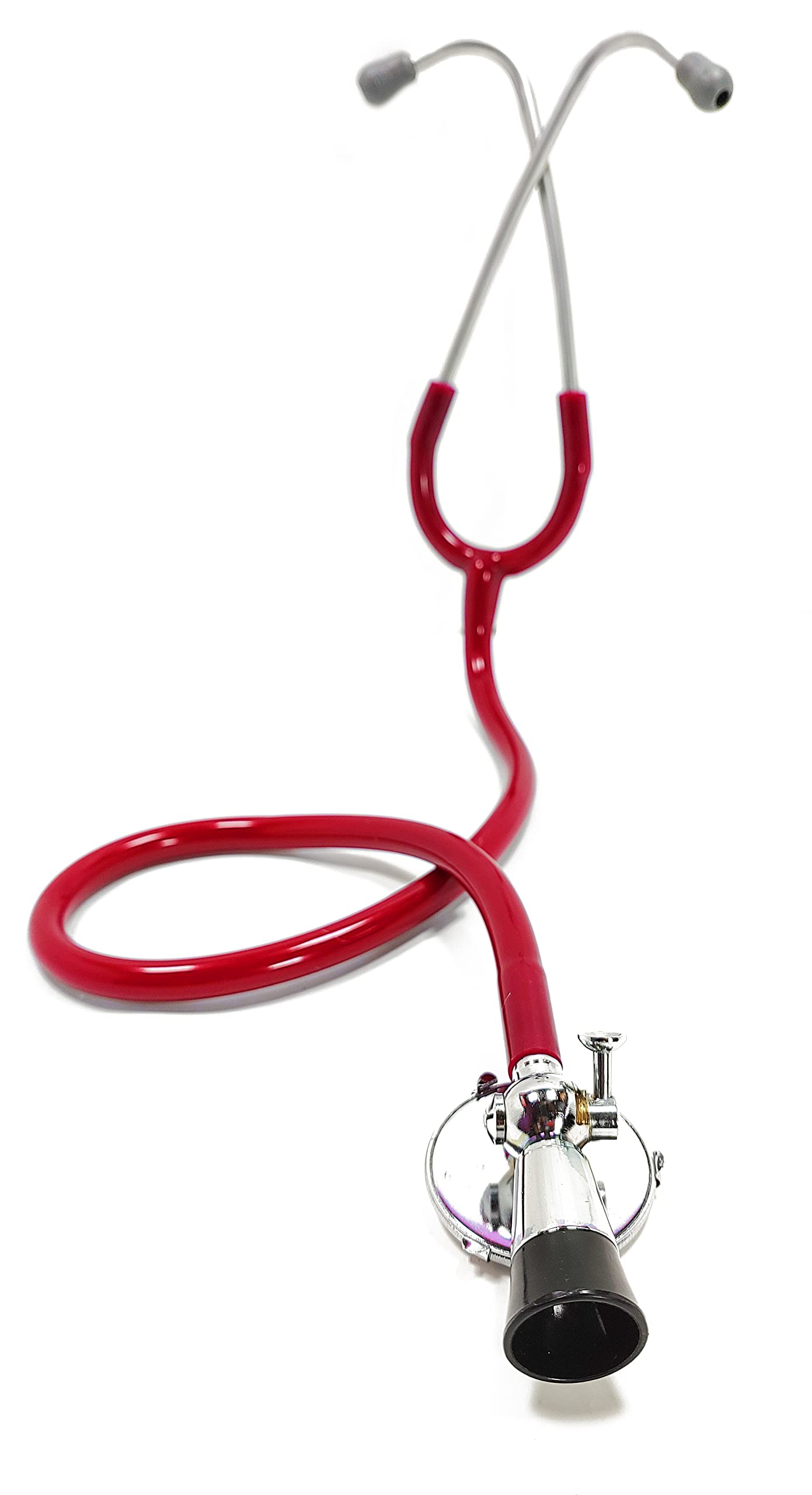 Demand Pediatric Stethoscope with Fetoscope – Professional Red Stethoscope for Doctors, Nurses, Medical Students & Pediatricians – Clear Sound Quality for Accurate Diagnosis