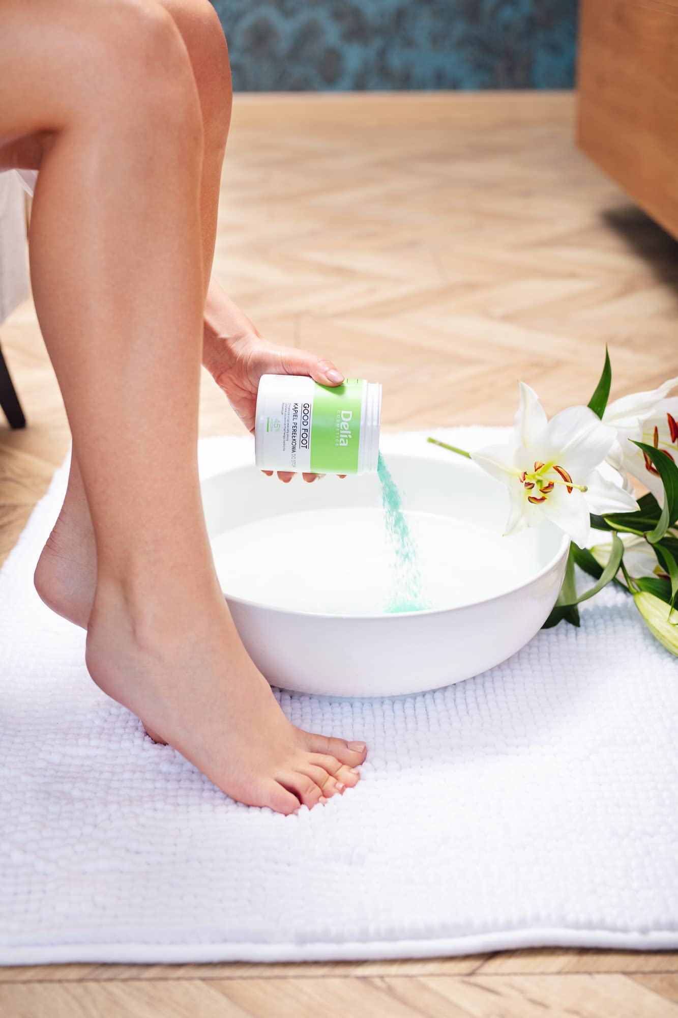 Delia Cosmetics, Good Foot, Pearl Foot Bath, Nourishes and Smoothes, Relaxes and Removes Dead Skin - Image 4