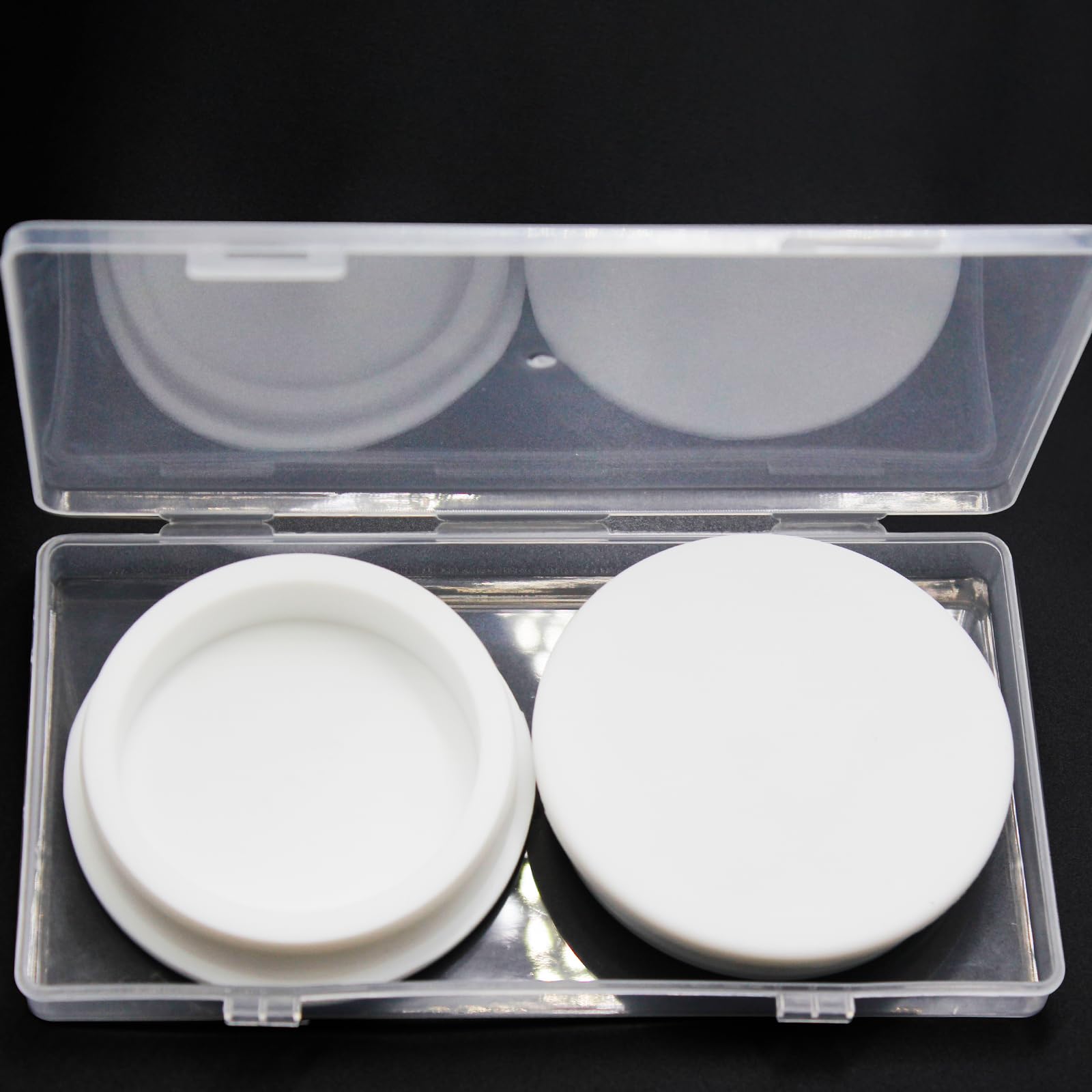 2 Pcs 71.3 mm/2.81 in Silicone Rubber Plug for Large Round Holes