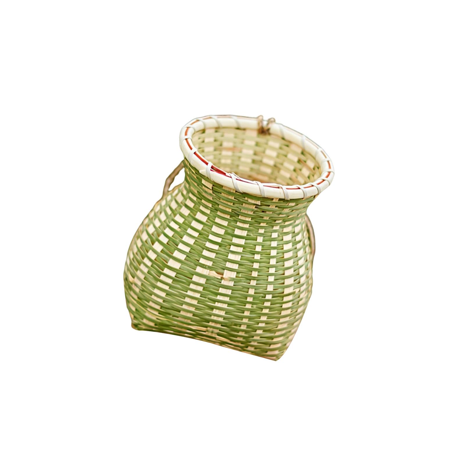 Panier pour décoration de fleurs et maison en rotin naturel
