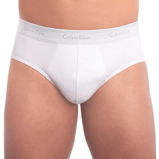 Kit com 2 Cuecas Slip Brief Cotton Calvin Klein Preto