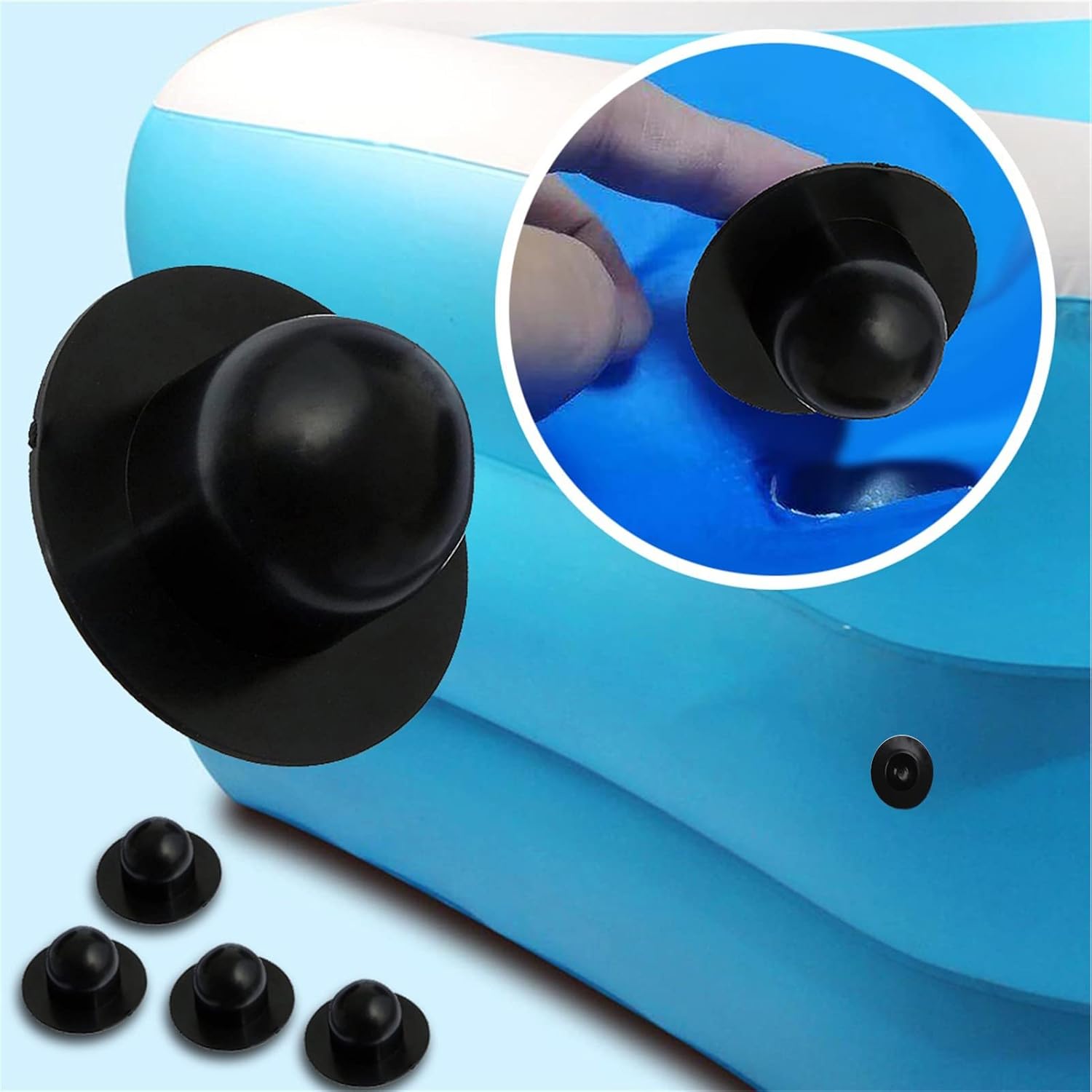 MSKS Pool Plug Stopper for Intex & Bestway Pool Wall Plug Replacement