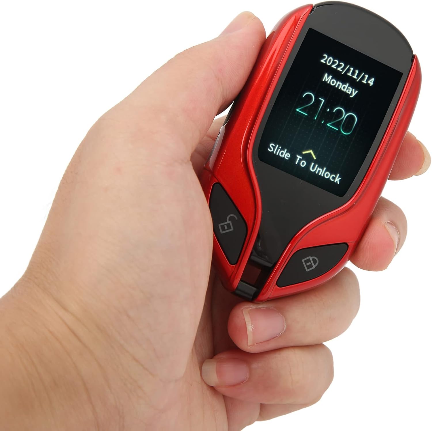 Remote Car Key Fob, LCD Key Fob Remote Key Universal Long Standby Time